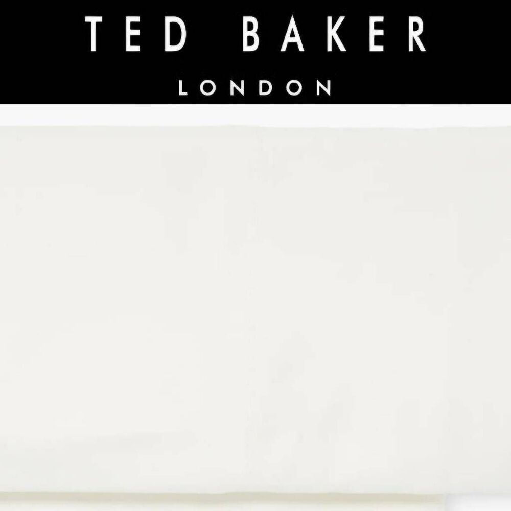 Ted Baker London Plain Dye Collection Set of 2 Pillowcases- White